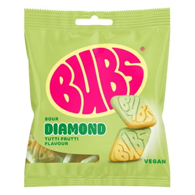 Hovedbilde BUBS TUTTI FRUTTI DIAMOND 155G