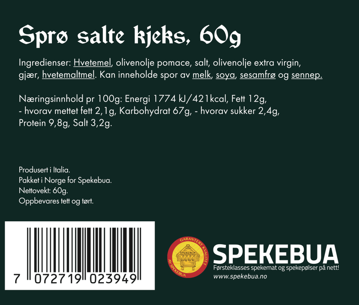 Trollkjeks- en smak du ikke glemmer så fort