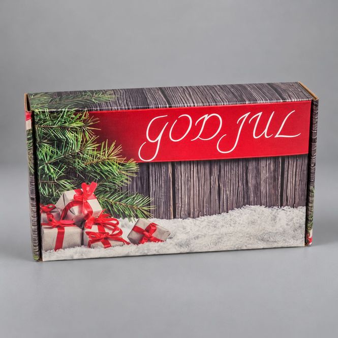 Hovedbilde Gaveeske God Jul granbar 