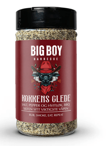 Hovedbilde Big Boy BBQ Kokkens Glede 230gr
