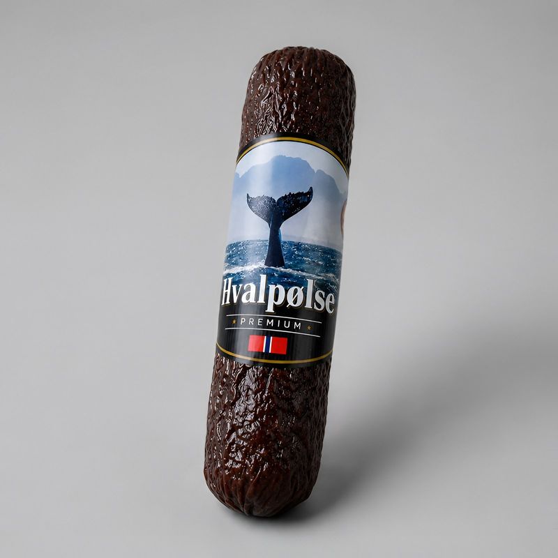 Hvalpølse 200g