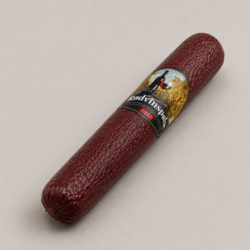 Rødvinspølse 500g