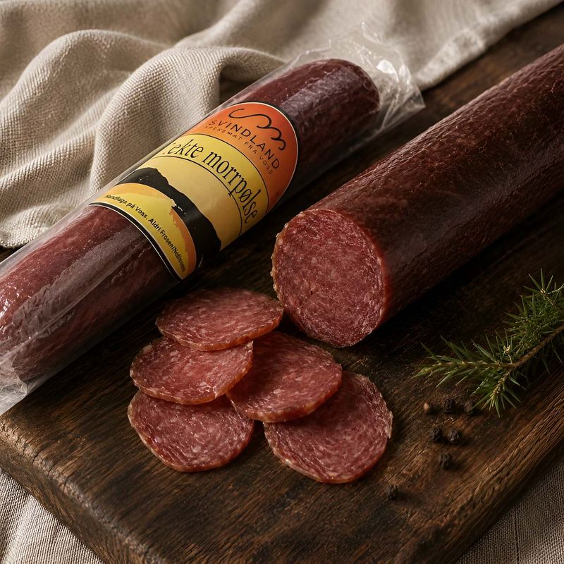 Speket Morrpølse 500g