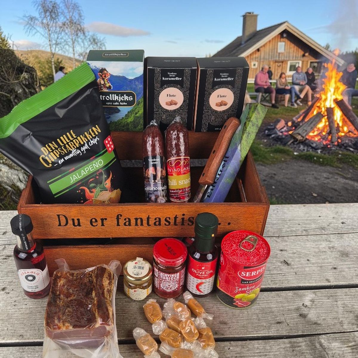 Gourmetbua Chili- & Spekematkasse