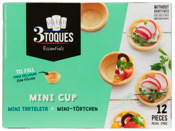 Hovedbilde Tarteletter cocktail 12 stk 72 g