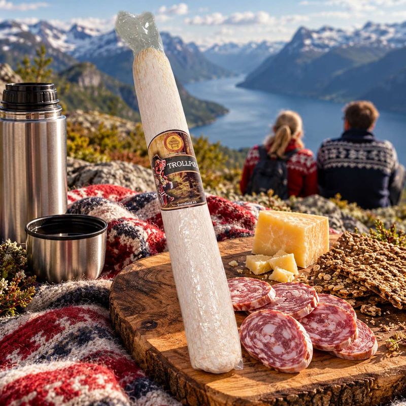 Trollpølse 500g, Svindland