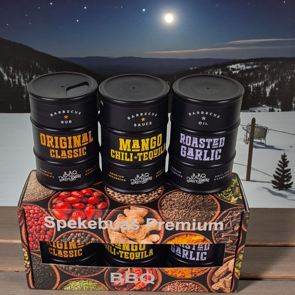 Hovedbilde Spekebuas Premium 3 pack Oil Barrels