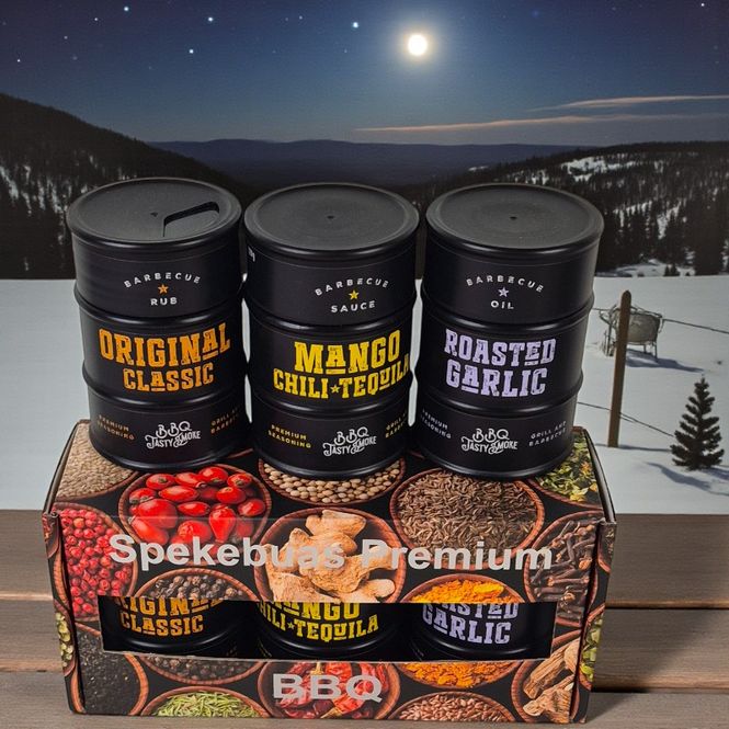Hovedbilde Spekebuas Premium 3 pack Oil Barrels