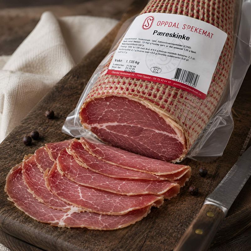 Pæreskinke Ca 950g Oppdal spekemat