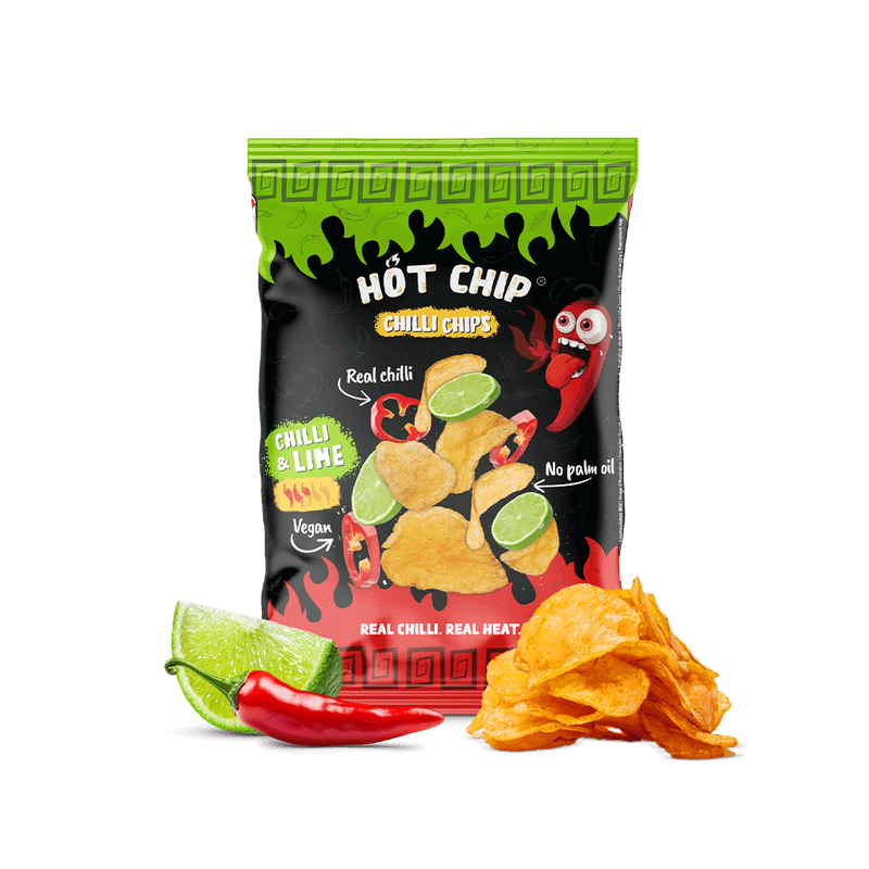 Chilli & Lime Chips 80 g