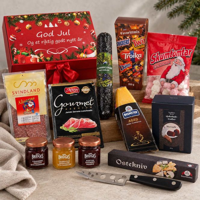 Hovedbilde God Jul Gourmetbox 2