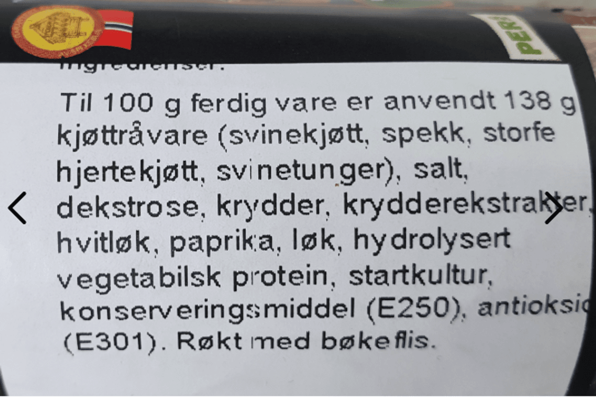 Trollpølse 70g Svindland