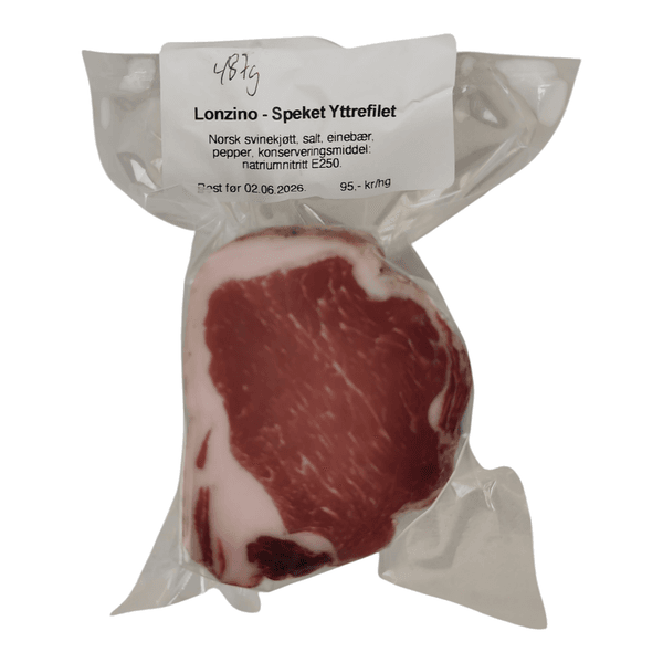 Hovedbilde Felloni Lonzino, Spekekt Svinefilet +320g  ...