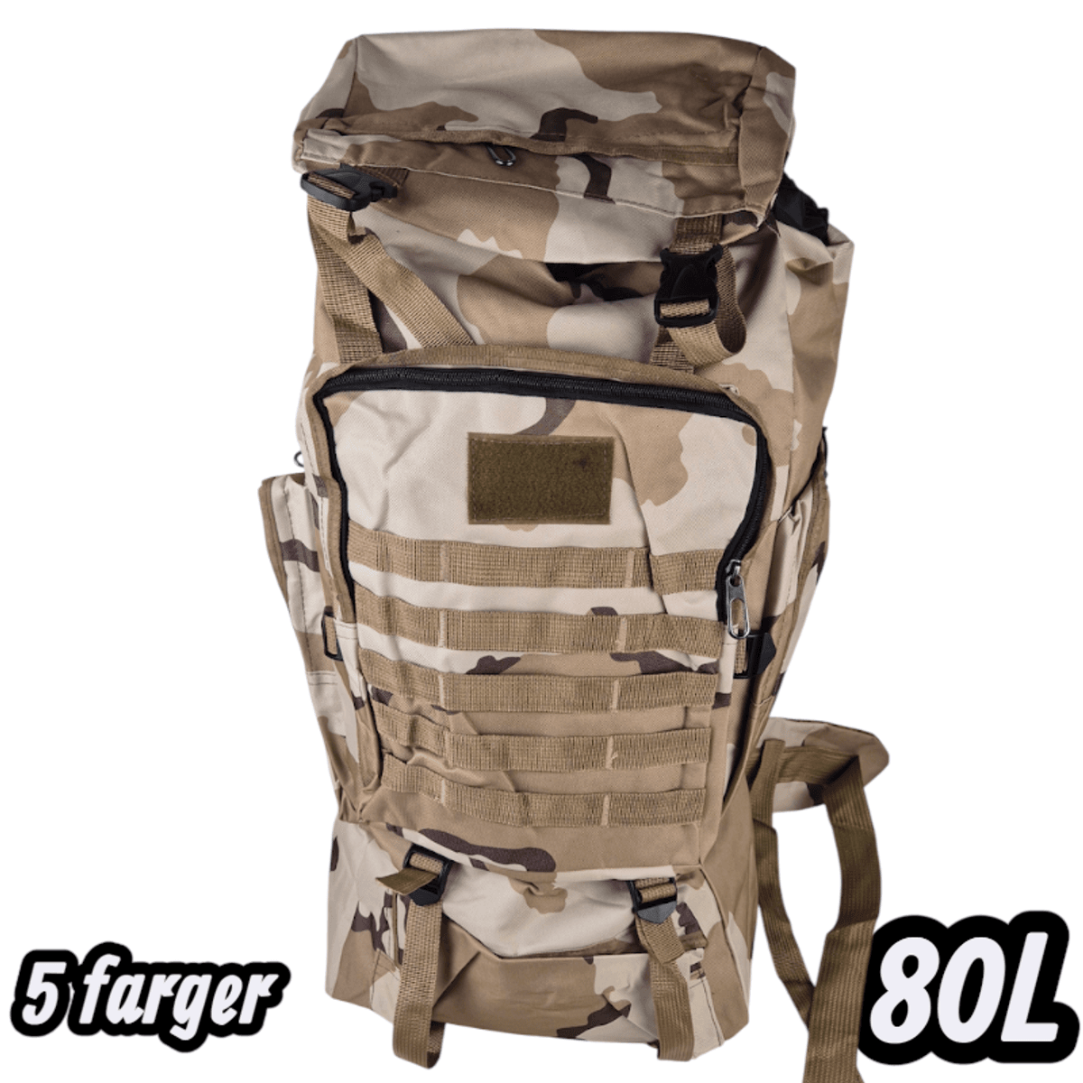 Militærsekk 80L