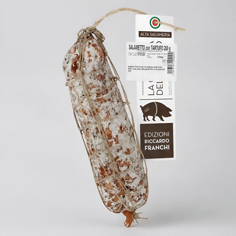 Salametto con Tartufo (trøffel) ca 300g, Edizioni Franchi (27.12.26)