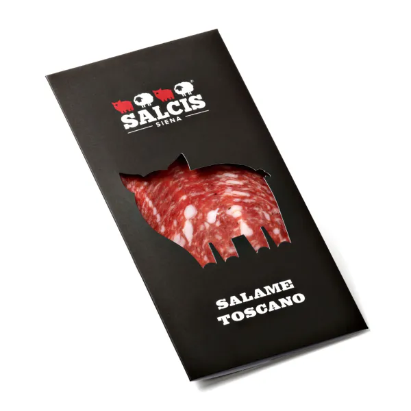 Hovedbilde Salame Toscana oppskåret 100g, Salcis (13.08.26)