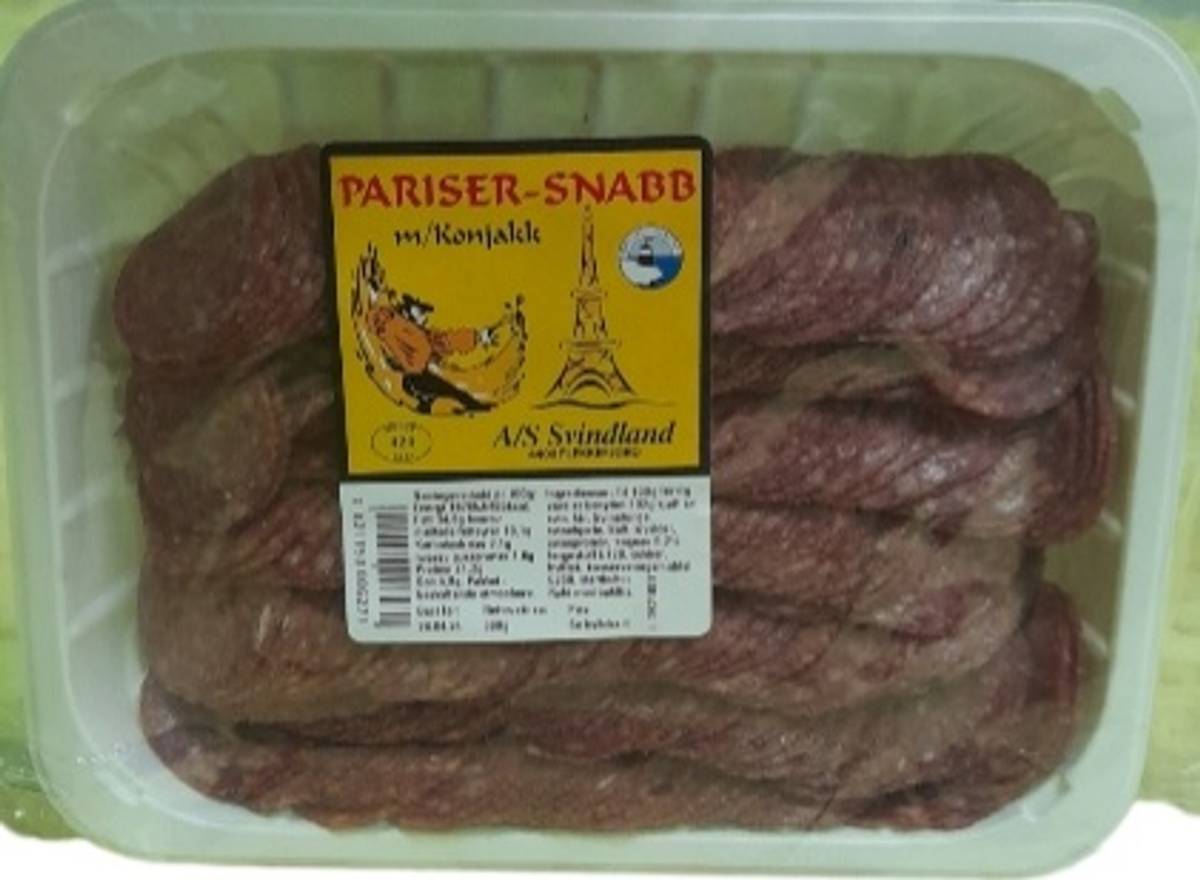 Parisersnabb med cognac 500g oppskåret